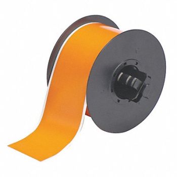 BRADY G8314 Low-Halide Pipe Tape Orange 100 ft L, 6UNA6