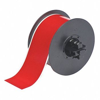 BRADY G8314 Low-Halide Pipe Tape Red 100 ft L, 6UNC8