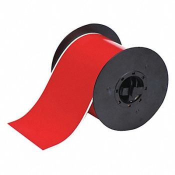 BRADY G8315 Low-Halide Pipe Tape Red 100 ft L, 6UNC9