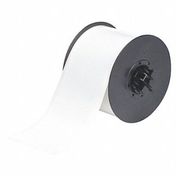 BRADY Low-Halide Pipe Tape White 100 ft L, 6UNE6