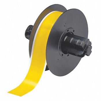 BRADY G8324 Film Yellow 100 ft L 1-1/8 in W, 6XHC6