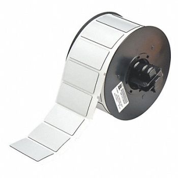 BRADY G8796 Raised Profile Label Silver 2.000 In., 6UMU8