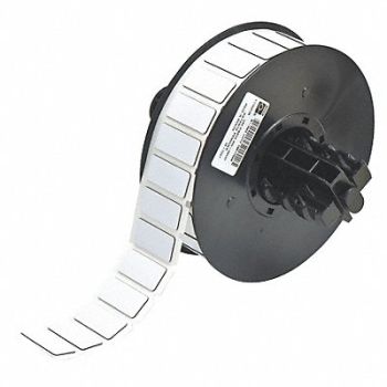BRADY Raised Profile Label White 1.060 In., 6UMV0