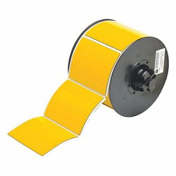 BRADY G8800 Raised Profile Label Yellow 3.000 In., 6UMW2