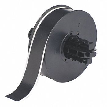 BRADY G8308 Tape Black 100 ft L 1-1/8 in W, 6XHF1