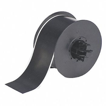 BRADY G8309 Tape Black 100 ft L 2-1/4 in W, 6XHF2