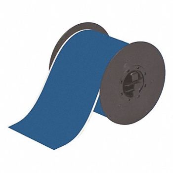 BRADY G8315 Low-Halide Pipe Tape Blue 100 ft L, 6UMX9