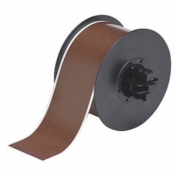 BRADY G8314 Low-Halide Pipe Tape Brown 100 ft L, 6UMY2