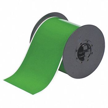 BRADY G8315 Low-Halide Pipe Tape Green 100 ft L, 6UMZ1