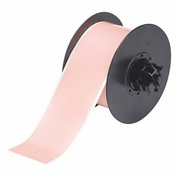 BRADY G8314 Low-Halide Pipe Tape Pink 100 ft L, 6UNC0