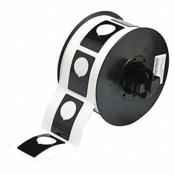 BRADY G8793 Raised Profile Label Black 1.200 In., 6UNE9
