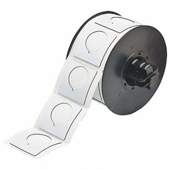 BRADY G8795 Raised Profile Label White 1.800 In., 6UNG5