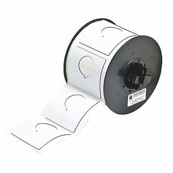 BRADY G8797 Raised Profile Label White 2.400 In., 6UNG6