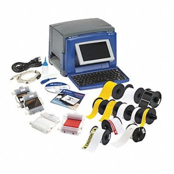 BRADY Desktop Label Printer Kit BBP31 4in Tape, 6UNL9