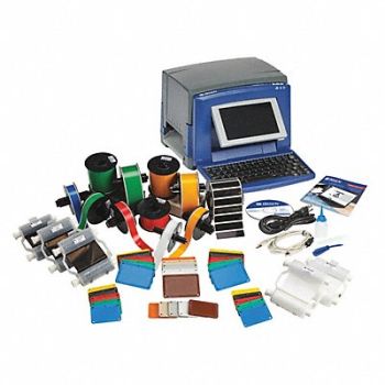 BRADY Desktop Label Printer Kit BBP31 4in Tape, 6UNN1