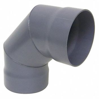 PLASTIC SUPPLY 90 Degree Elbow 16 Duct Size, 6UXR2