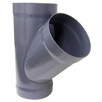 PLASTIC SUPPLY 45 Degree Wye Branch 16 Duct Size, 6UXW8