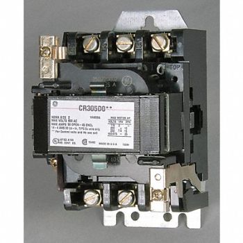 GE H2444 NEMA Magnetic Contactr 18A 240VAC NEMA 0, 6VDG9