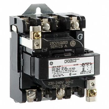 GE H2445 NEMA Magnetic Contactor 27A 240VAC NEMA1, 6VDH0