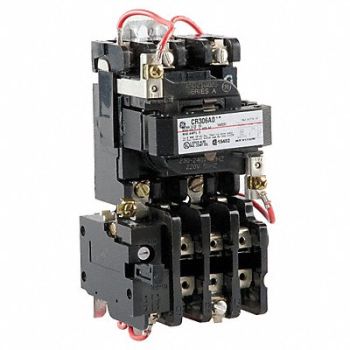 GE H2440 Magnetic Motor Starter NEMA 240V 3P 9A, 6VDH4