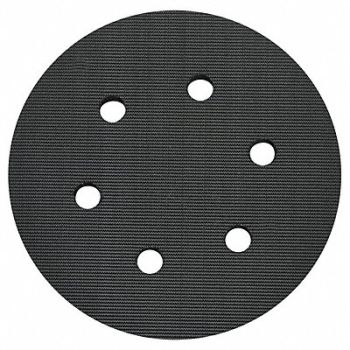 PORTER CABLE Backing Pad 6-Hole Hook/Loop 6 In Dia, 6VEE2