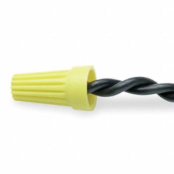 BUCHANAN Twist On Wire Connector 600 V PK500, 5VYL8