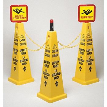 TOUGH GUY Cone Kit 26 x 10 9/10 in English/Spanish, 6VKR8