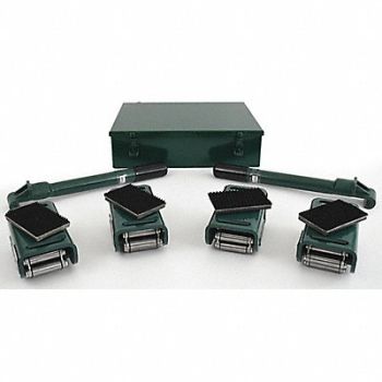 HILMAN ROLLERS Equipment Roller Kit Swivel 16 000 lb., 6W042