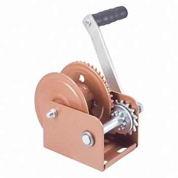 DUTTON-LAINSON Hand Winch Spur Gear w/Brake 800 lb., 6W045