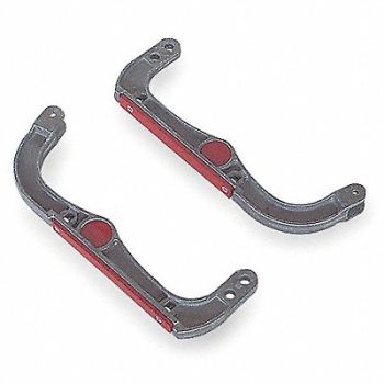 DAYTON Stair Climber Aluminum Gray/Red, 6W052