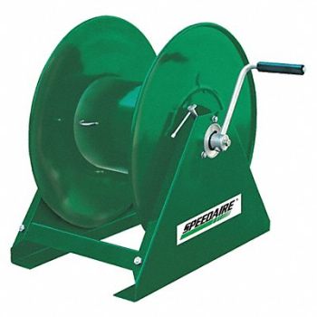 SPEEDAIRE Hand Crank Hose Reel Green 3000 psi, 6WA77
