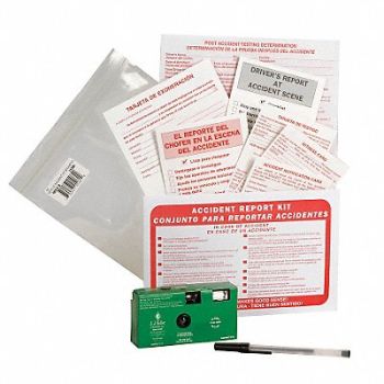 JJ KELLER Accident Report Kit Audit/Inves/Records, 6WJY3