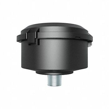 SOLBERG Filter Silencer 1/2 MNPT Inlet 12 cfm, 6WTK9