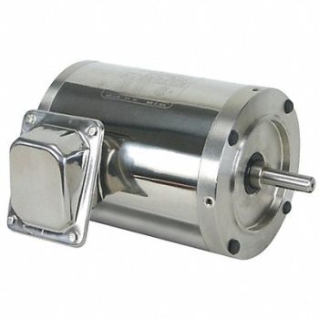 DAYTON Motor 3/4 HP 1745 56C 208-230/460V, 6WY55