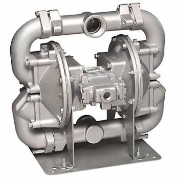 SANDPIPER DblDiaphPmp NPT Viton/SSteel 3/4 208gpm, 6WY79