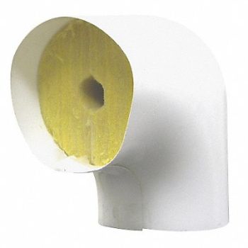 GRAINGER APPROVED Fitting Insulation 90 Elbow 3 in ID, 6WYD4