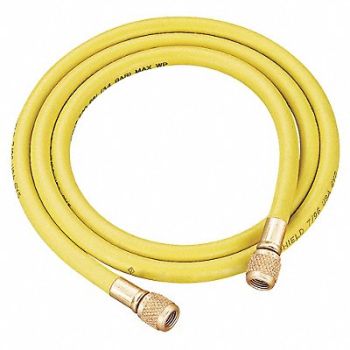 YELLOW JACKET Charging/Vacuum Hose 60 In Yellow, 1WLG9