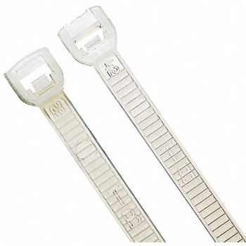 POWER FIRST Cable Tie 27.5 in Natural PK50, 36J173