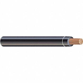 SOUTHWIRE Building Wire 10AWG THHN Str Blk 500ft, 4W008