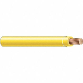 SOUTHWIRE Building Wire 12AWG THHN Str Yel 500ft, 4W013