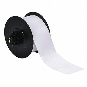 BRADY Label White 2.250 In., 6XGX5