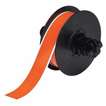 BRADY G8316 Tape Orange 50 ft L 1-1/8 in W, 6XHD5