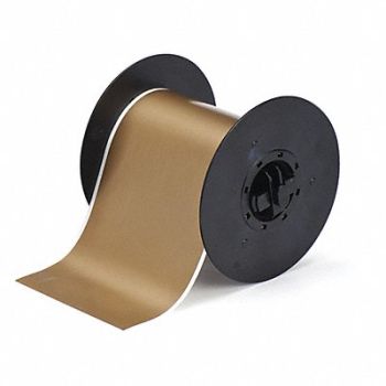 BRADY G8310 Tape Gold 4 in W 100 ft L, 6XHG9