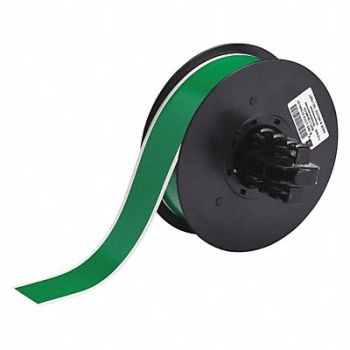 BRADY G8308 Tape Green 100 ft L 1-1/8 in W, 6XHH1
