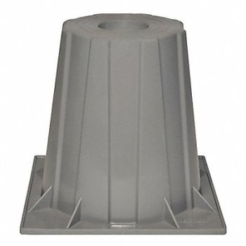 DIVERSITECH Heat Pump Riser 6 in Gray, 6XJG9