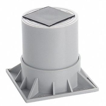 DIVERSITECH Heat Pump Riser Two Piece 3 in Gray, 6XJH1