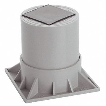 DIVERSITECH Heat Pump Riser Two Piece 6 in Gray, 6XJH2