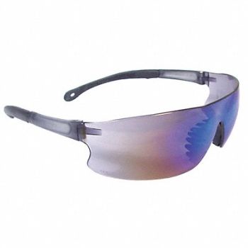 RADIANS Safety Glasses Blue Mirror, 6XKF7