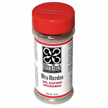 ULTRATECH Oil Eating Microbes 6 oz Shaker, 6XMG7