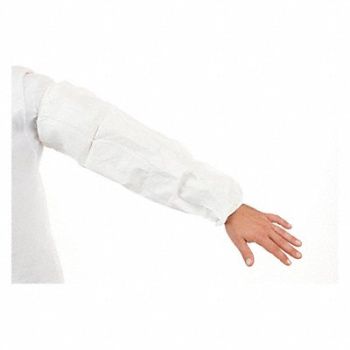 INTERNATIONAL ENVIROGUARD Disposable Sleeve White 18 PK200, 6XMP0